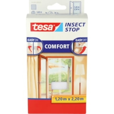 Insektsnät till fönster/dörr Tesa Vit 65x220cm 2-p